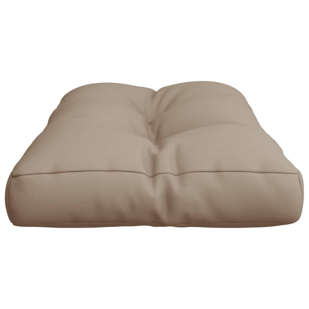 Cuscino per Pallet Tortora 70x40x12 cm in Tessuto