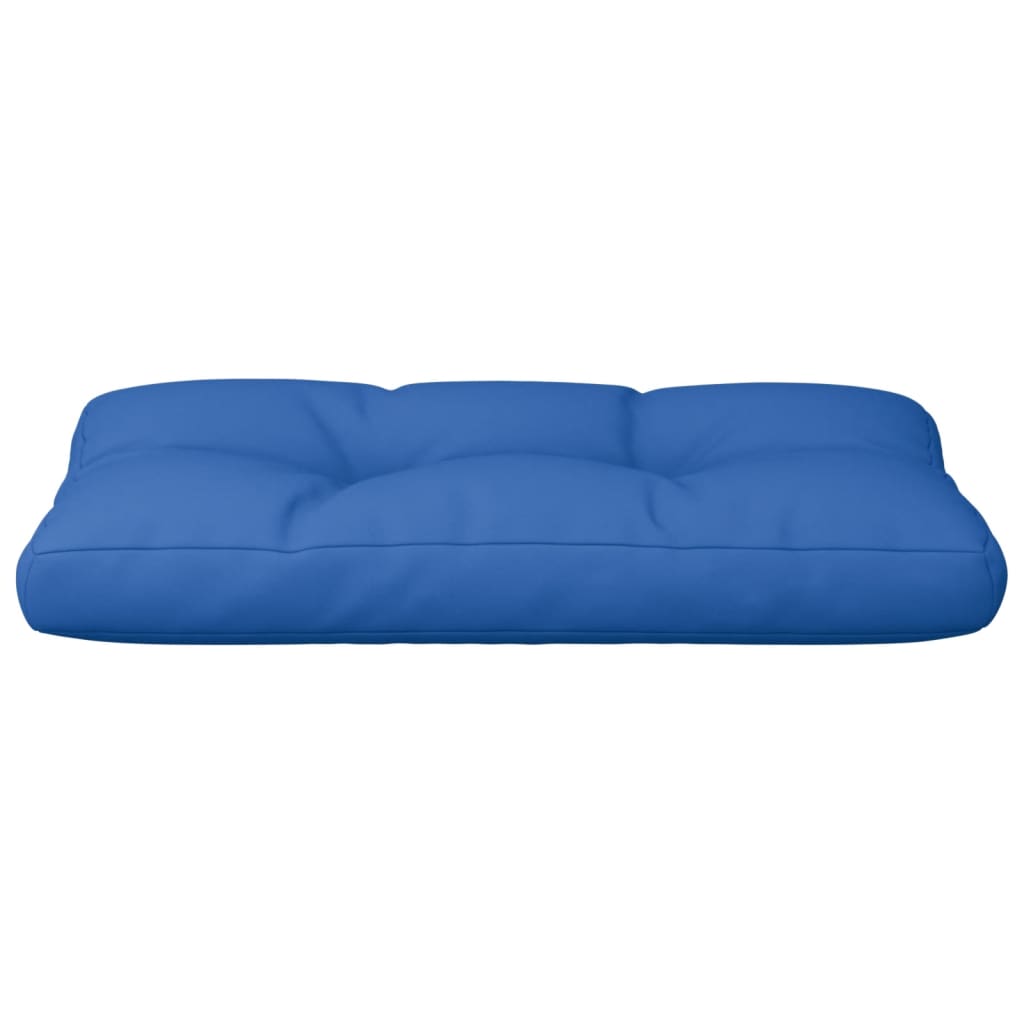 Cuscino per Pallet Blu Reale 70x40x12 cm in Tessuto