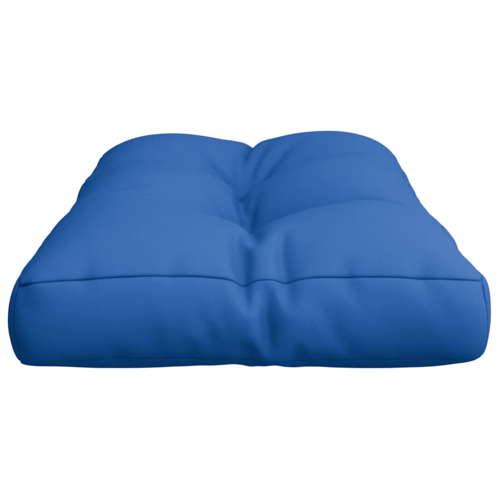 Cuscino per Pallet Blu Reale 70x40x12 cm in Tessuto