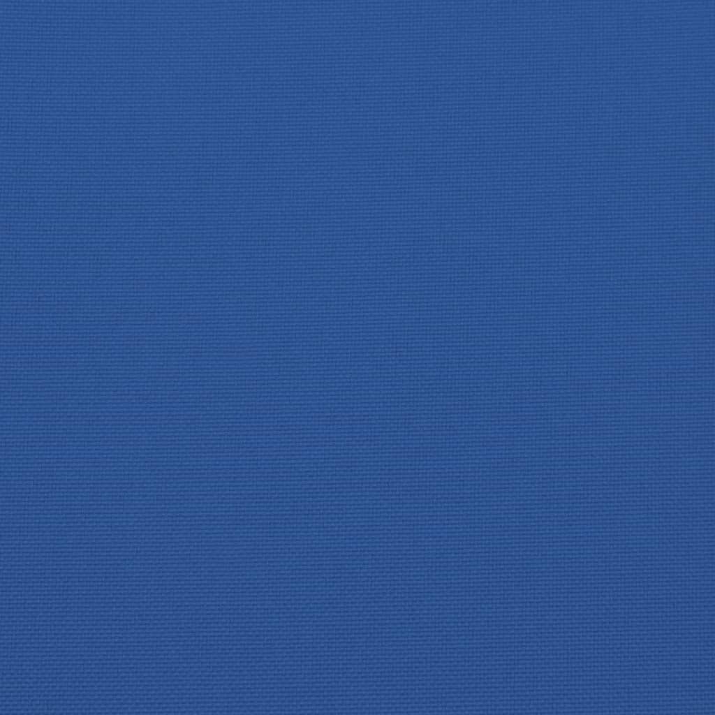 Cuscino per Pallet Blu Reale 70x40x12 cm in Tessuto