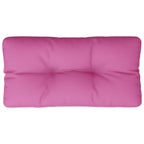 Cuscino per Pallet Rosa 70x40x12 cm in Tessuto
