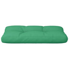 Cuscino per Pallet Verde 80x40x12 cm in Tessuto
