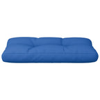 Cuscino per Pallet Blu Reale 80x40x12 cm in Tessuto