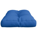 Cuscino per Pallet Blu Reale 80x40x12 cm in Tessuto