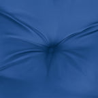 Cuscino per Pallet Blu Reale 80x40x12 cm in Tessuto