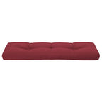 Cuscino per Pallet Rosso Vino 120x40x12 cm in Tessuto