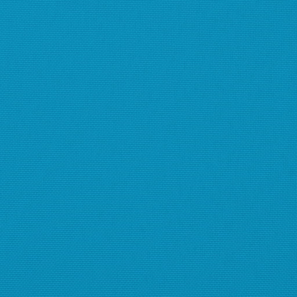 Cuscini per Pallet 2 pz Blu in Tessuto