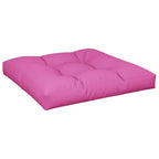 Cuscini per Pallet 2 pz Rosa in Tessuto