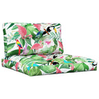 Cuscini per Pallet 2 pz Multicolori in Tessuto