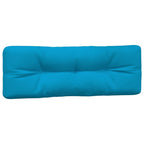 Cuscini per Pallet 2 pz Blu in Tessuto