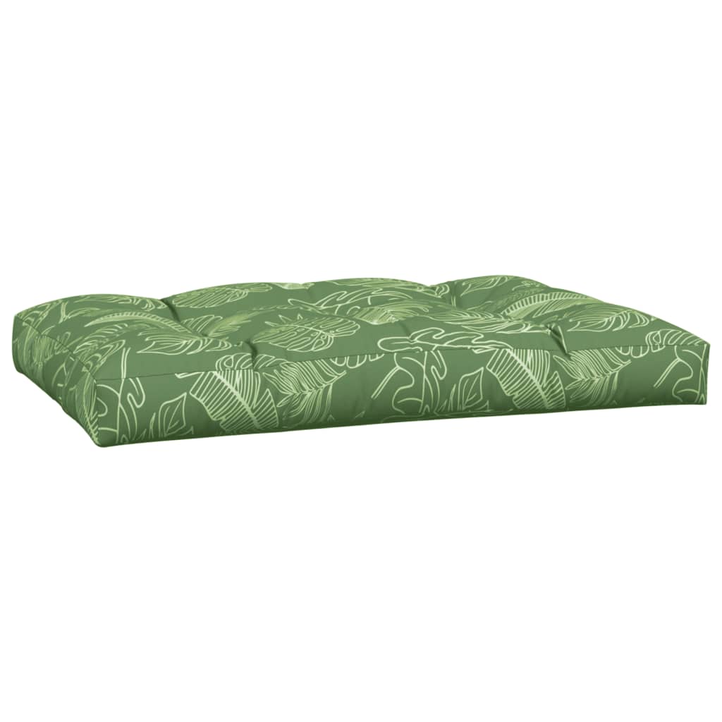 Cuscini per Pallet 2 pz Motivo a Foglie Tessuto
