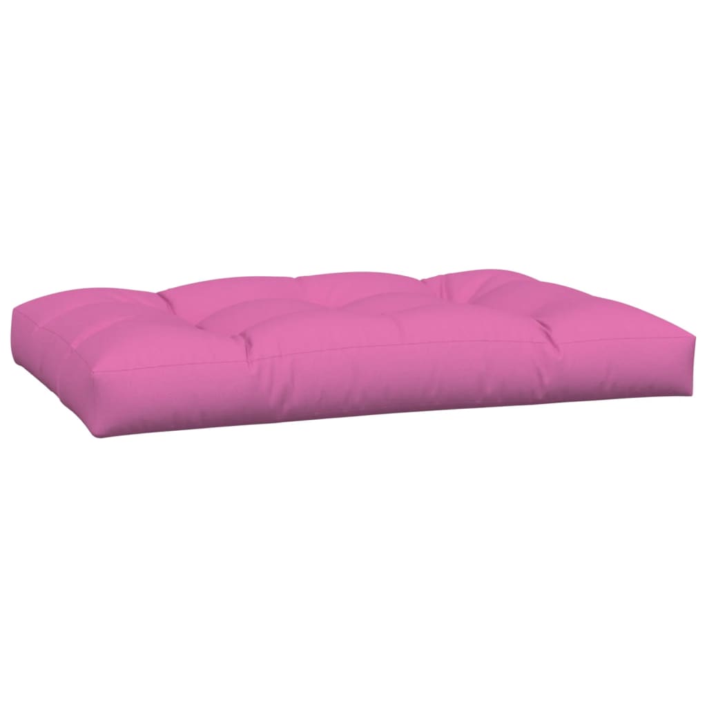 Cuscini per Pallet 2 pz Rosa in Tessuto