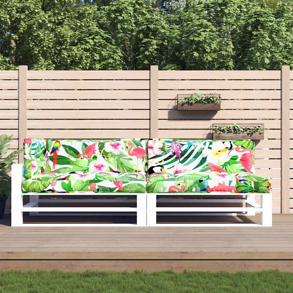 Cuscini per Pallet 5 pz Multicolore in Tessuto