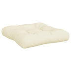 Cuscini per Pallet 2 pz Crema in Tessuto