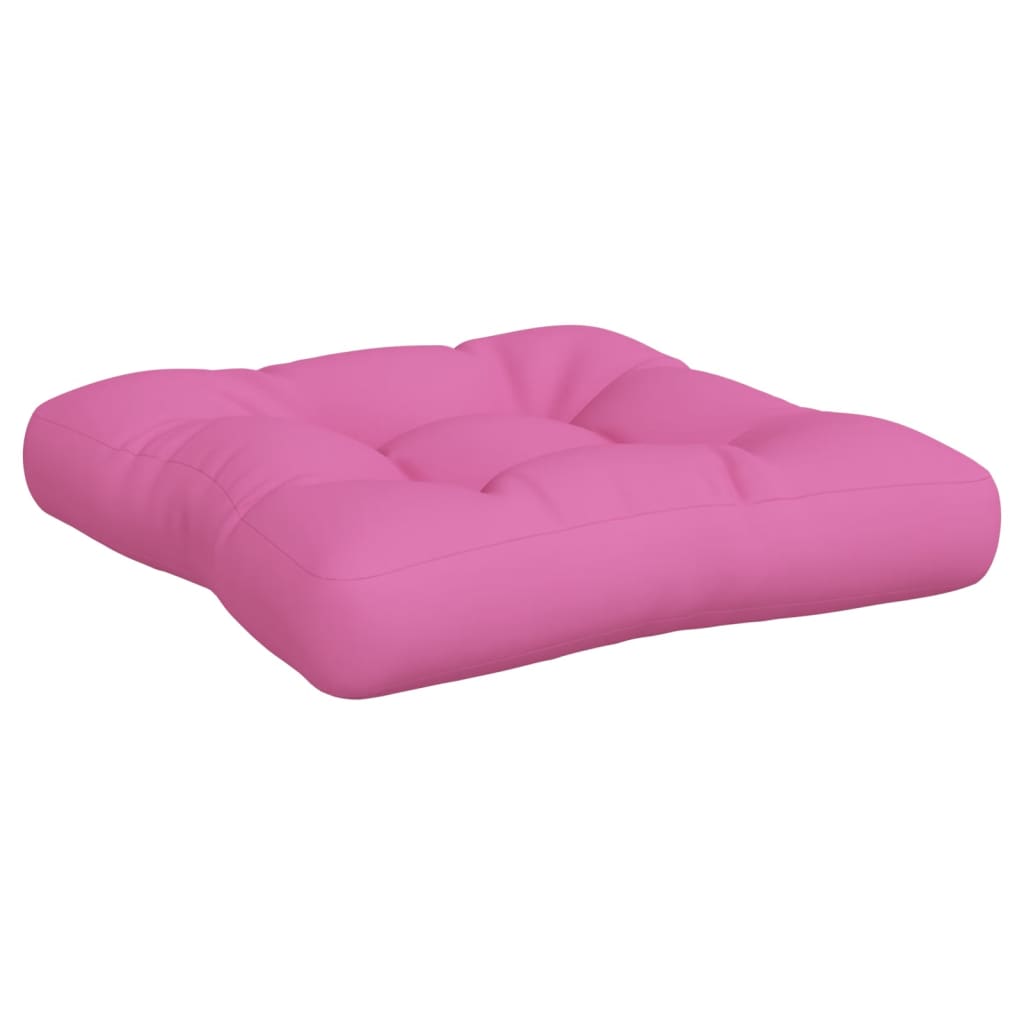 Cuscini per Pallet 2 pz Rosa in Tessuto Oxford