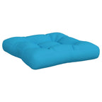 Cuscini per Pallet 3 pz Blu in Tessuto