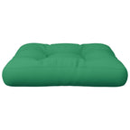 Cuscino per Pallet Verde 58x58x10 cm in Tessuto