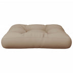 Cuscino per Pallet Tortora 58x58x10 cm in Tessuto