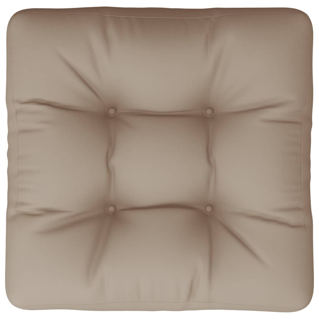 Cuscino per Pallet Tortora 58x58x10 cm in Tessuto