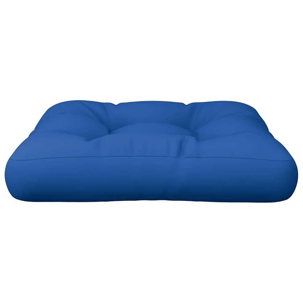 Cuscino per Pallet Blu 58x58x10 cm in Tessuto