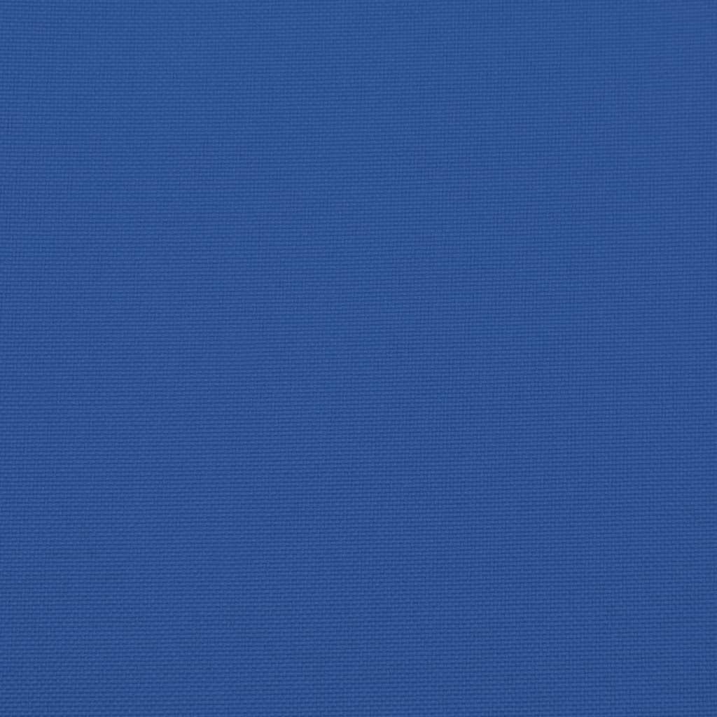 Cuscino per Pallet Blu 58x58x10 cm in Tessuto