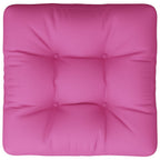 Cuscino per Pallet Rosa 58x58x10 cm in Tessuto Oxford