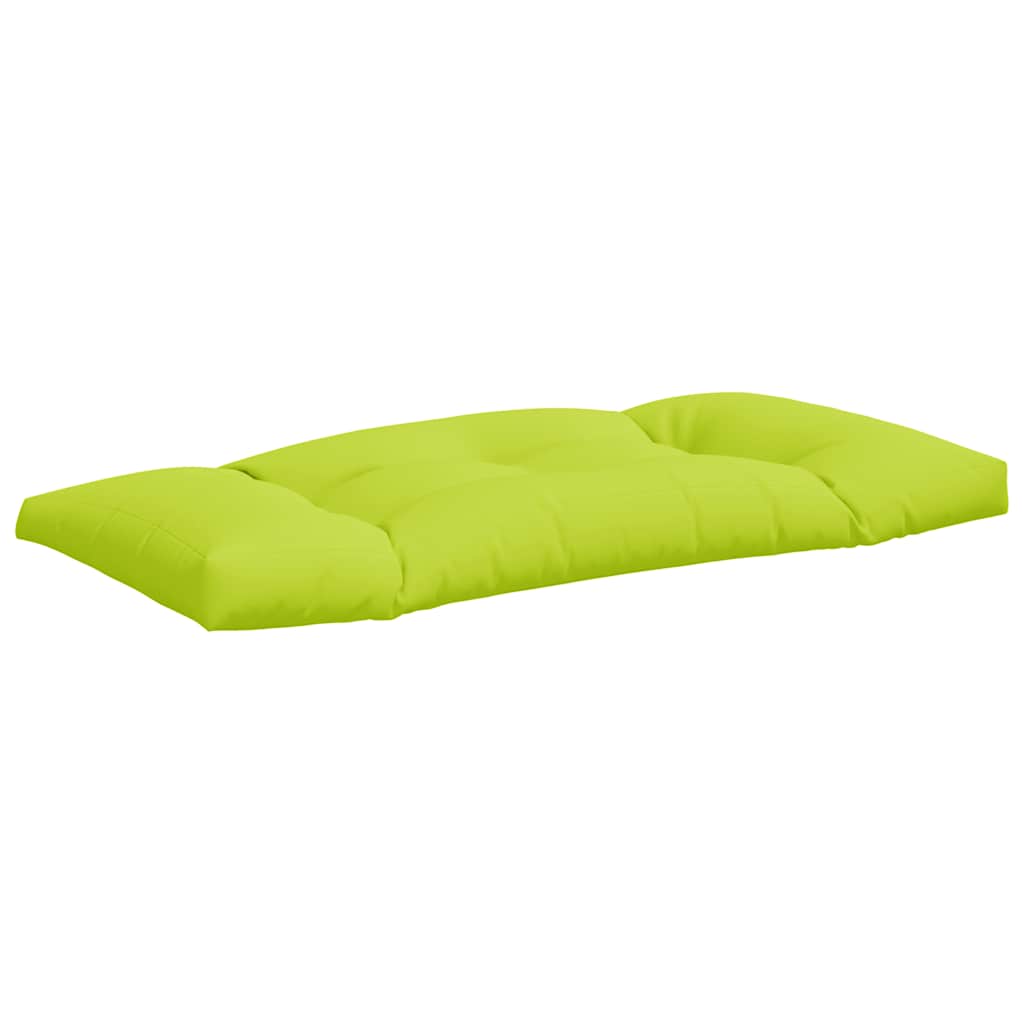 Cuscini per Divani in Pallet 2 pz Verde Intenso in Tessuto