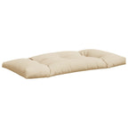 Cuscini per Pallet 3 pz Beige in Tessuto