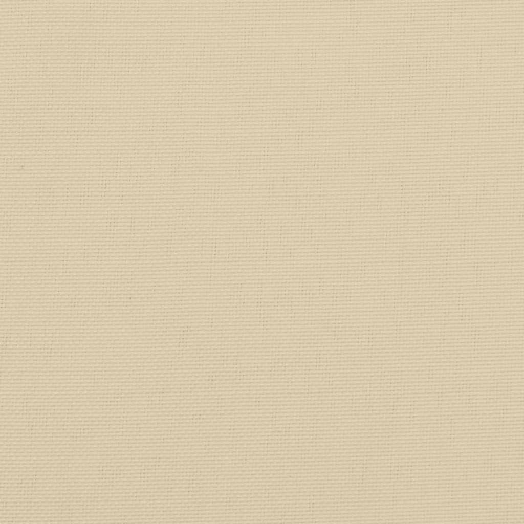 Cuscini per Pallet 3 pz Beige in Tessuto