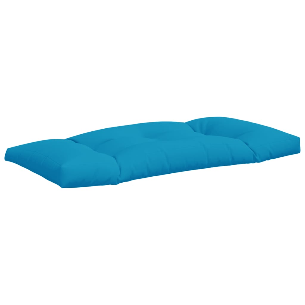 Cuscini per Pallet 3 pz Azzurro in Tessuto
