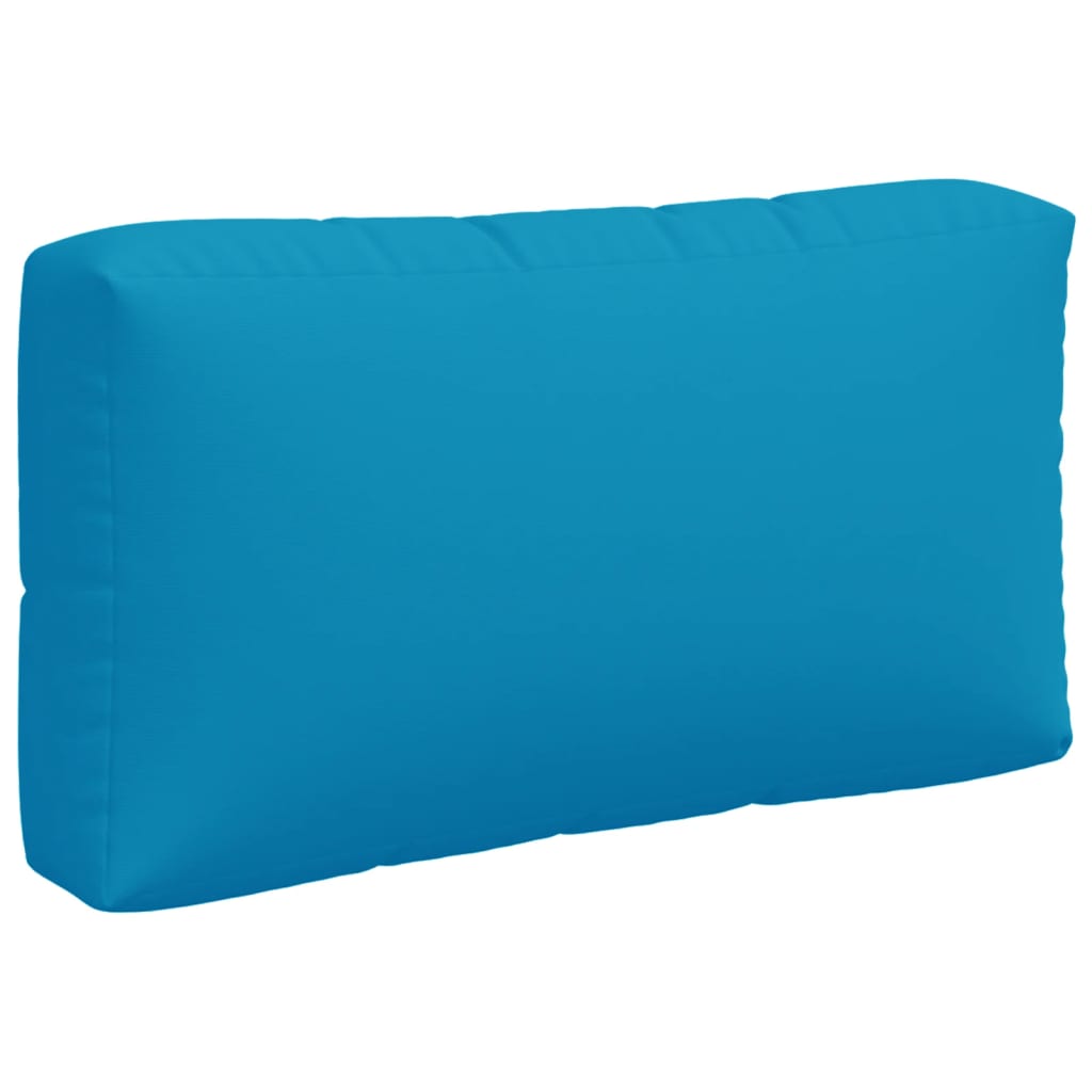 Cuscini per Pallet 3 pz Azzurro in Tessuto