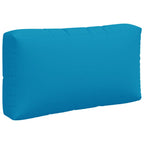 Cuscini per Pallet 3 pz Azzurro in Tessuto