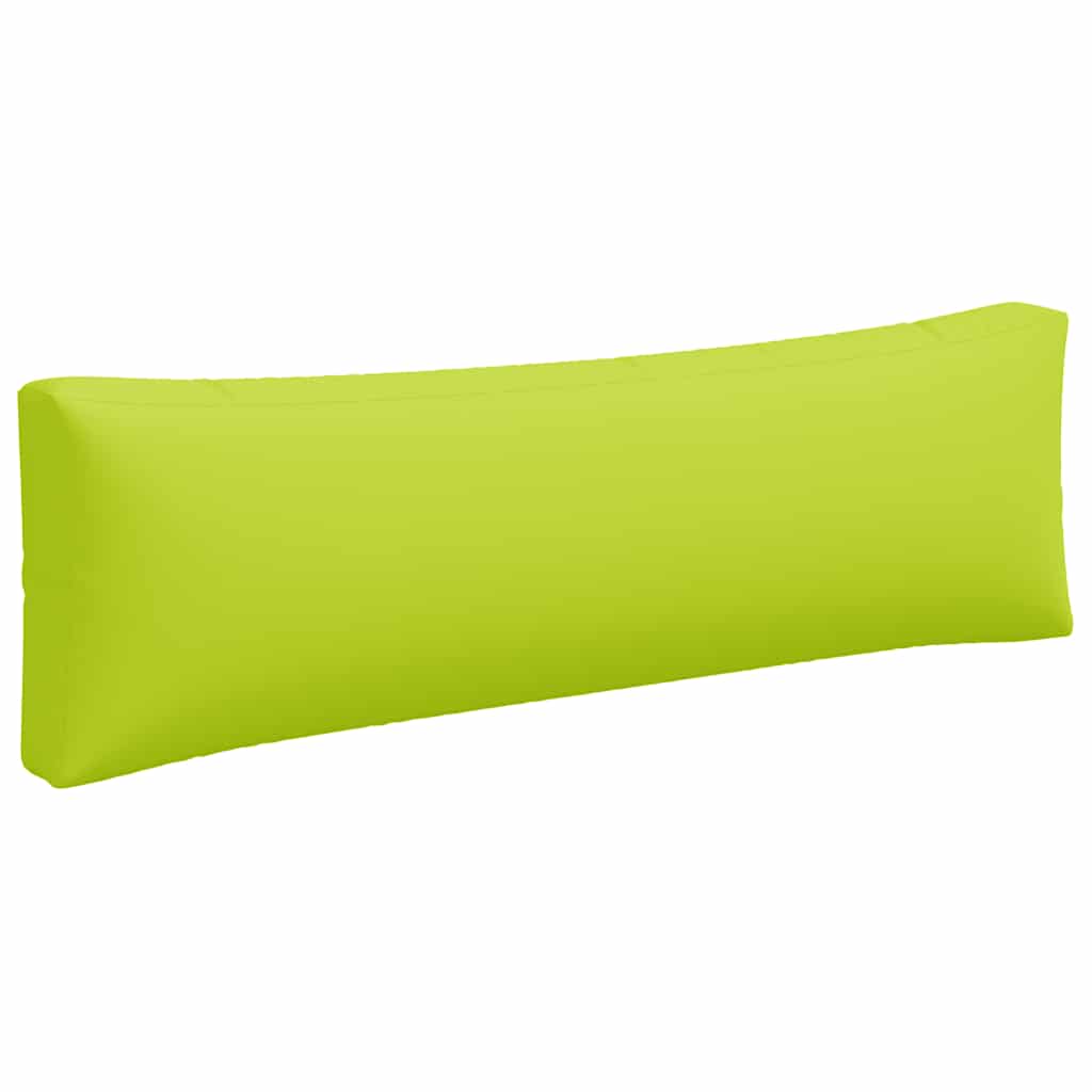 Cuscini per Pallet 3 pz Verde Intenso in Tessuto