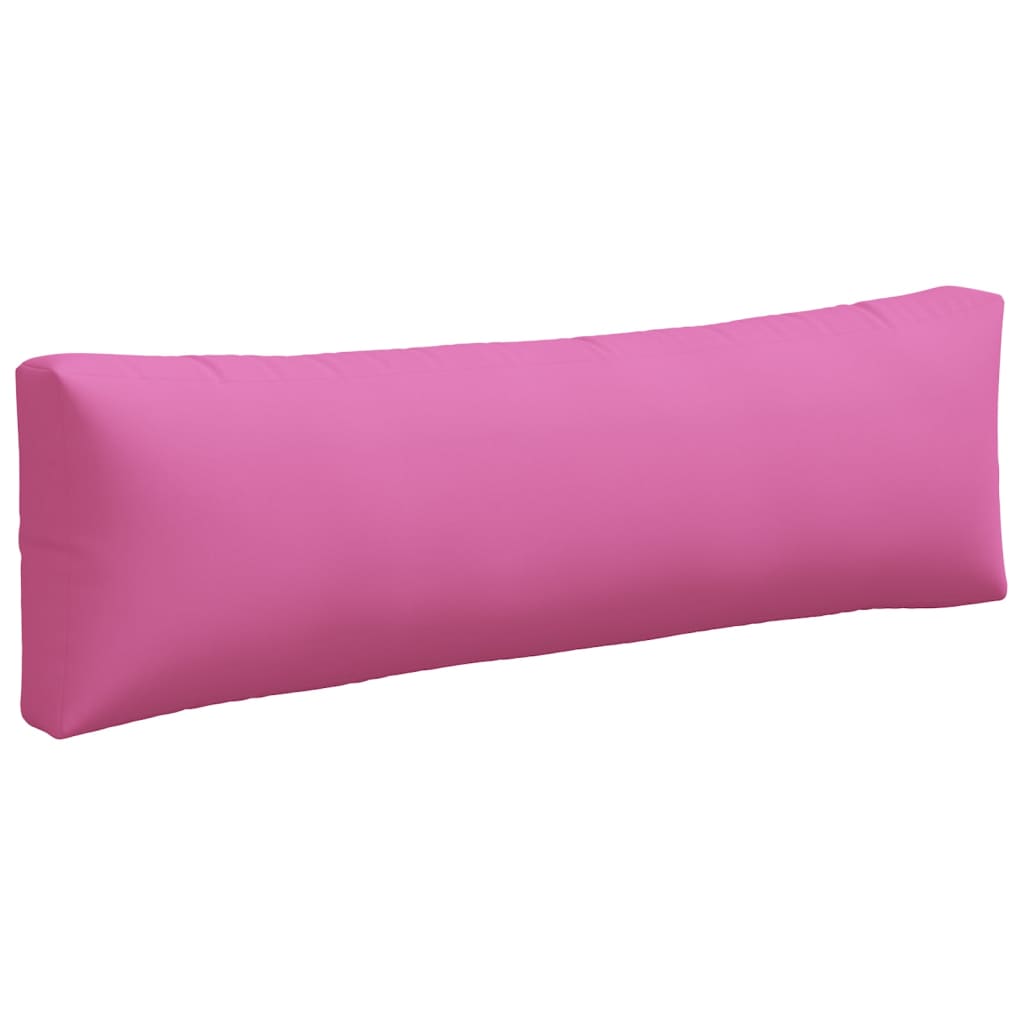 Cuscini per Pallet 3 pz Rosa in Tessuto Oxford