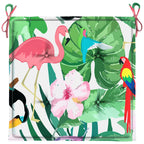 Cuscini per Sedia 2pz Multicolore 40x40x4 cm in Tessuto