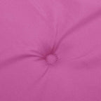 Cuscini per Sedia 6 pz Rosa 50x50x4 cm in Tessuto