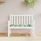 Cuscino per Sedia Motivo Foglia 100 x 50 x 3 cm Tessuto Oxford
