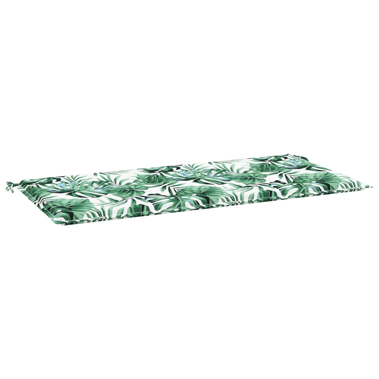 Cuscino per Sedia Motivo Foglia 100 x 50 x 3 cm Tessuto Oxford
