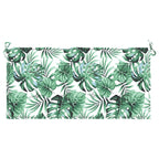 Cuscino per Sedia Motivo Foglia 100 x 50 x 3 cm Tessuto Oxford