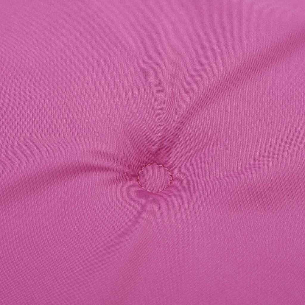 Cuscino per Sedia Rosa 100 x 50 x 3 cm Tessuto Oxford