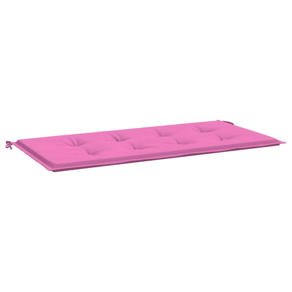 Cuscino per Sedia Rosa 100 x 50 x 3 cm Tessuto Oxford