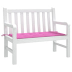 Cuscino per Sedia Rosa 100 x 50 x 3 cm Tessuto Oxford