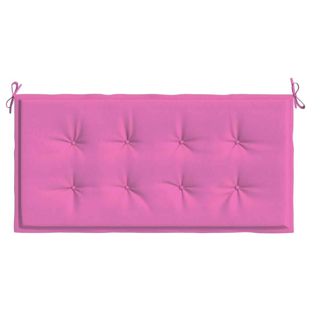 Cuscino per Sedia Rosa 100 x 50 x 3 cm Tessuto Oxford