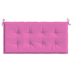 Cuscino per Sedia Rosa 100 x 50 x 3 cm Tessuto Oxford