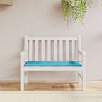 Cuscino per Sedia Turchese 100 x 50 x 3 cm Tessuto Oxford