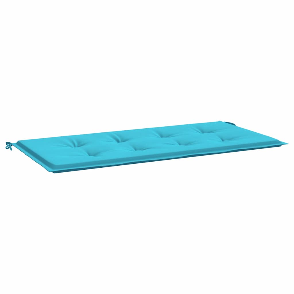 Cuscino per Sedia Turchese 100 x 50 x 3 cm Tessuto Oxford
