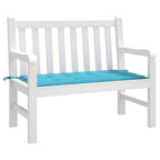 Cuscino per Sedia Turchese 100 x 50 x 3 cm Tessuto Oxford