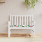 Cuscino Panca da Giardino Multicolore 120x50x4cm Tessuto Oxford