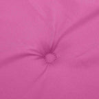 Cuscino per Sedia Rosa 120 x 50 x 3 cm Tessuto Oxford