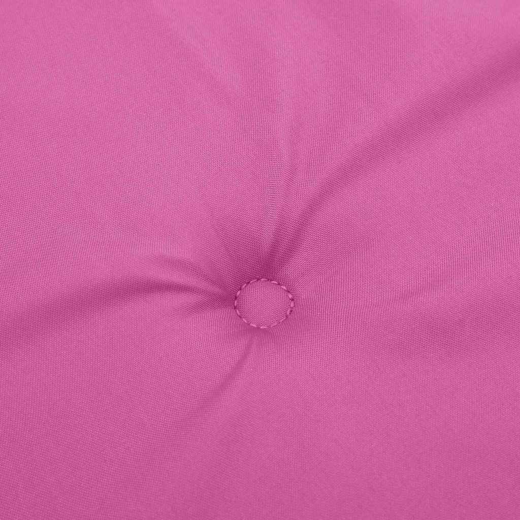 Cuscino per Sedia Rosa 120 x 50 x 3 cm Tessuto Oxford